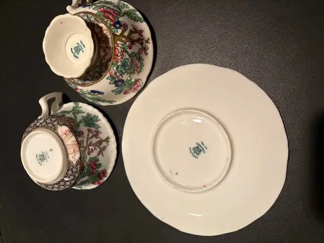 Coalport collectible Indian Tree Tea Cups in Arts & Collectibles in City of Toronto - Image 7