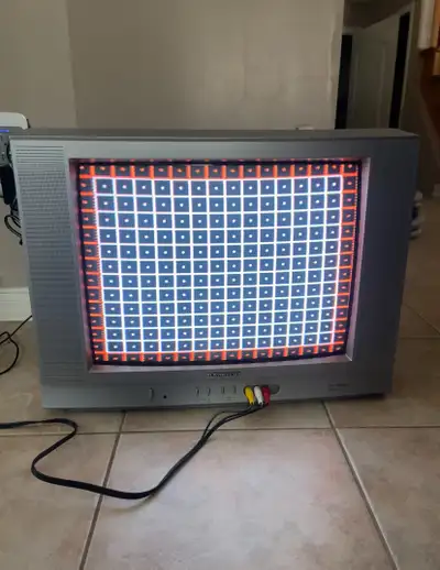 The Electrohome Color CRT TV is a straightforward consumer set with composite input, making it an ea...