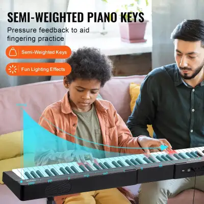 VEVOR 88 Key Digital Piano Keyboard, View more
