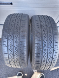 2 tires CONTINETAL 215/55/R17