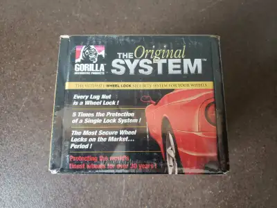 Gorilla Automotive Products Locking Lug Nuts Part 71622N