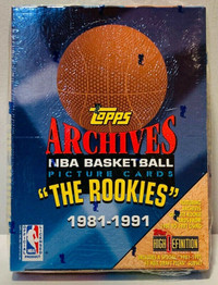 TOPPS ARCHIVES ... 1993 basketball … THE ROOKIES 1981-91 … box