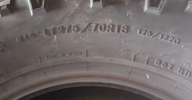 Wrangler Duratrec Tires in Other in St. Albert