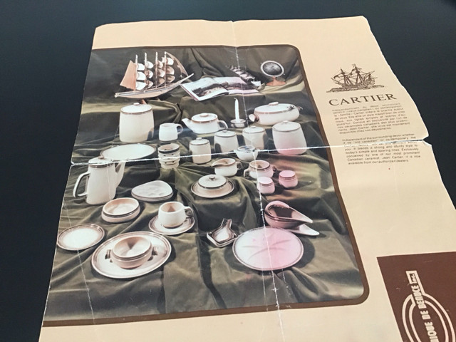 Vaisselle ancienne en céramique, fabriqué en  Beauce dans Vaisselle et articles de cuisine  à Ville de Québec - Image 2