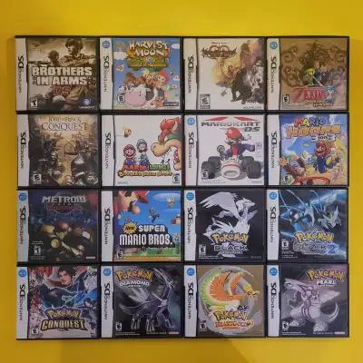 Lots of DS and 3DS Games for Sale, View more