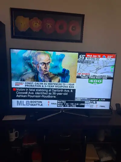 "Used Samsung Smart LED 55 inch TV for sale"., View more