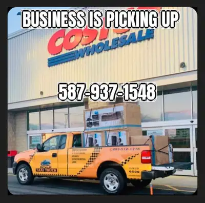 BUSINESS IS PICKING UP Pickup truck and driver available to pickup and delivery of your online and b...