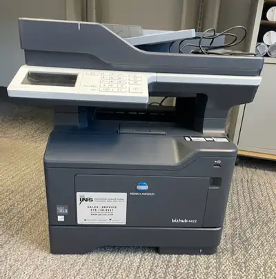 BIZHUB 4422, heavy duty Konica Minolta printer/scanner. Excellent condition, works great just not co...