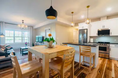 Newer one bedroom in desirable Fall River. Includes; wifi, utilities, parking, furnishings, kitchenw...