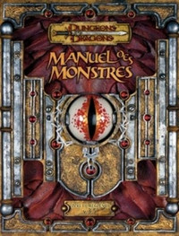 DUNGEONS ET DRAGONS MANUEL DES MONSTRES LIVRE DES RÈGLES III