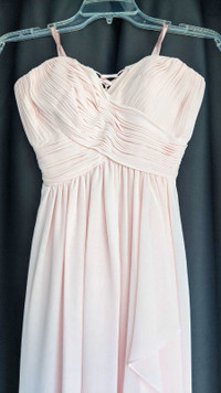 Le Chateau pink full length gown size x-small