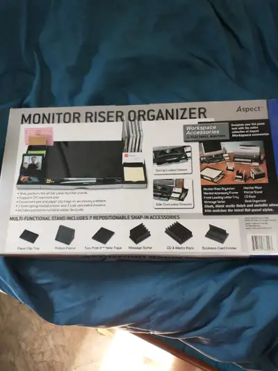 Monitor Riser organizer  for sale, View more