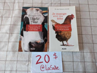 2 livres de Elise Desaulniers - Vache à lait + Je mange avec ma