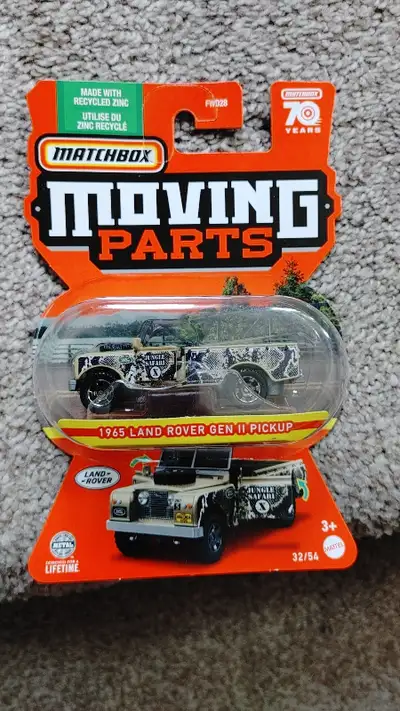 2023 Matchbox Moving Parts #32 1965 Land Rover Gen II Pickup, View more