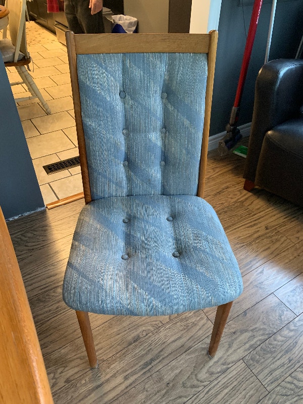 Teak hutch with China and dining room set Hutches & Display