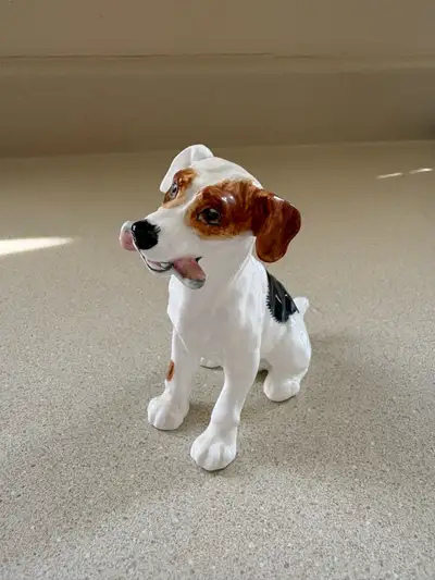 Royal Doulton Seated Dog with Bone #HN1159-in pristine condition, View more