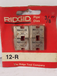 Ridgid Pipe Threader Replacement Die 12R New Old Stock