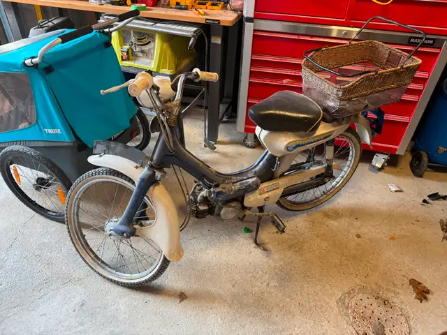 Honda PC50 moped bike in Scooters & Pocket Bikes in City of Toronto - Image 3