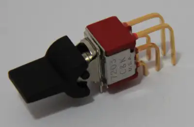 CK SWITCH ROCKER DPDT PCB MOUNT, View more