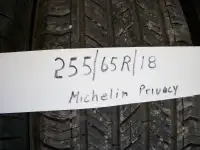 4- 255/65r/18 Michelin M&S tires new take offs