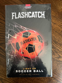 FlashCatch Light Up Soccer Ball - Glow in the Dark NO 5