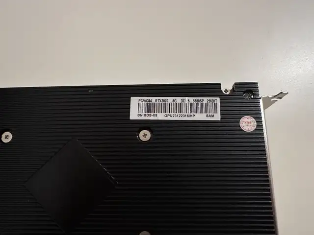 HP OEM RTX 3070 8GB GDDR6 in System Components in City of Toronto - Image 6