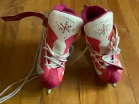 Girls ice skates size 2/patins pour filles