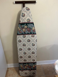 Ironing Board & Cover with Pad —- Steam Iron (Proctor Silex)