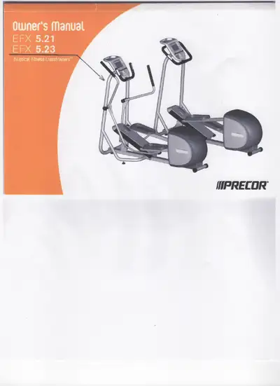 PRECOR EFX 5.23 Elliptical Fitness CrossTrainer, View more