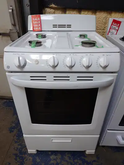 GE "24" White Freestanding Gas Range on Sale‼️, View more