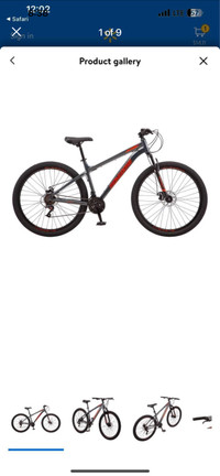 Mongoose Durham men’s 29” aluminum frame mountain bike 21 speed 