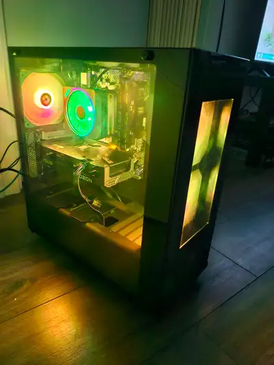 Gaming PC, Ryzen, AMD RX 6600, View more