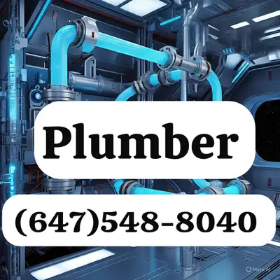 Plumber ☎️(647)548-8040 Clogged Drain Pumbing, View more