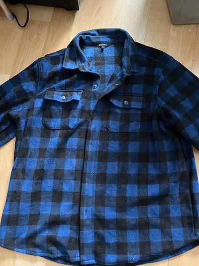 Men’s George flannel plaid shirt XL $25, View more