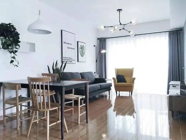 Art Deco White Chandelier – Modern Pendant Light for Bedroom & L in Indoor Lighting & Fans in Mississauga / Peel Region - Image 2