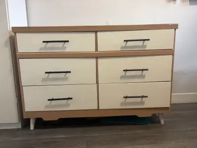 Modern 6 Drawer Dresser. Solid wood., View more