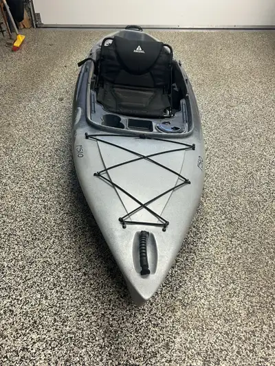 Ascend FS-10 sit in fishing kayak. Rarely used hence the sale. Includes rod holders and large storag...