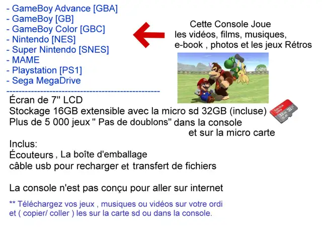 Console Nintendo Portative in Older Generation in Laval / North Shore - Image 4
