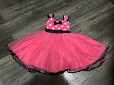Minnie 1 year old pink dress, View more