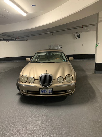 2001 Jaguar S-type, Gold, 3.0 litre, V6