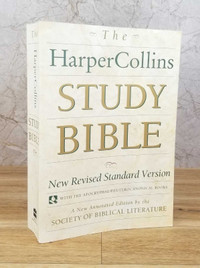 HarperCollins Study Bible w/ Apocryphal & Deuterocanoncal books