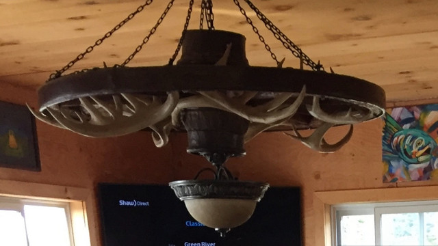 Antler chandelier in Home Décor & Accents in Peterborough