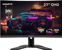 GIGABYTE 27" 1440p QHD Curved Gaming Monitor with FreeSync Techn