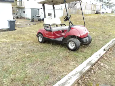 FOR SALE 2011 YAMAHA GOLF CART G29 IN GOOD SHAPE WORKS GREAT HAS GOOD BRAKES GOOD TIRES NEW BATTERY...
