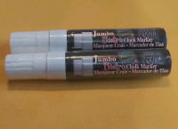 Brand new 2 Marvy Uchida Liquid Chalk Markers Erasable, Dustless