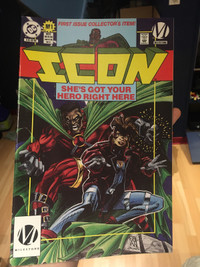 Icon # 1 DC Comics Milestone 1993 First Issue Collector's Item