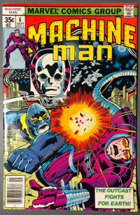 Marvel Comics Machine Man #6 September 1978