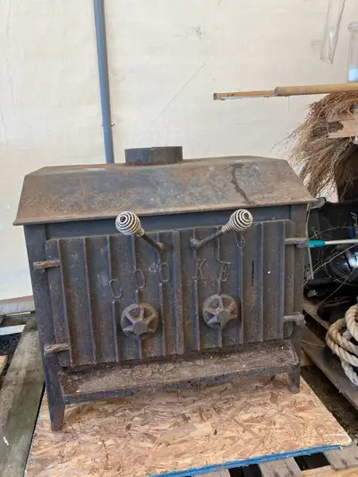 Cast iron stove, View more