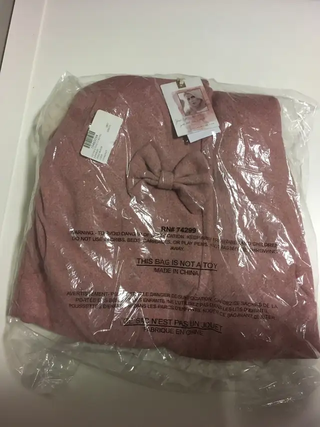 JESSICA SIMPSON BABY - 18M - NWT - BABY GIRLS / INFANT PINK COAT in Clothing - 12-18 Months in Kingston - Image 4