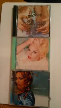3 Madonna CD's Trade